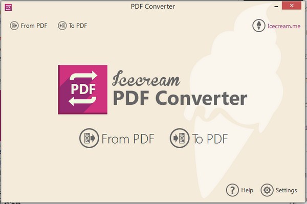 Icecream PDF Converter Pro v3.47特别版 – 多功能免费PDF转换软件