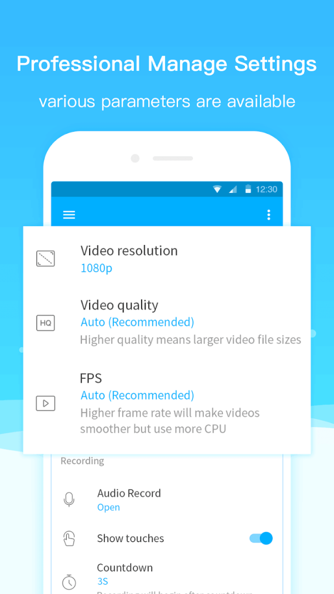 Super Screen Recorder v4.9.10去广告版 – 稳定高效，免费无限录制