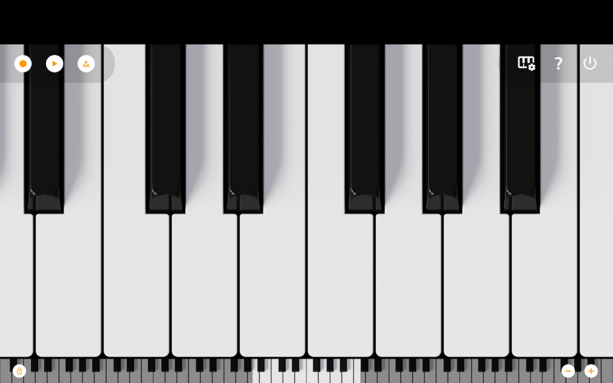 迷你钢琴 v5.1.0纯净版 – 真实钢琴体验的模拟软件