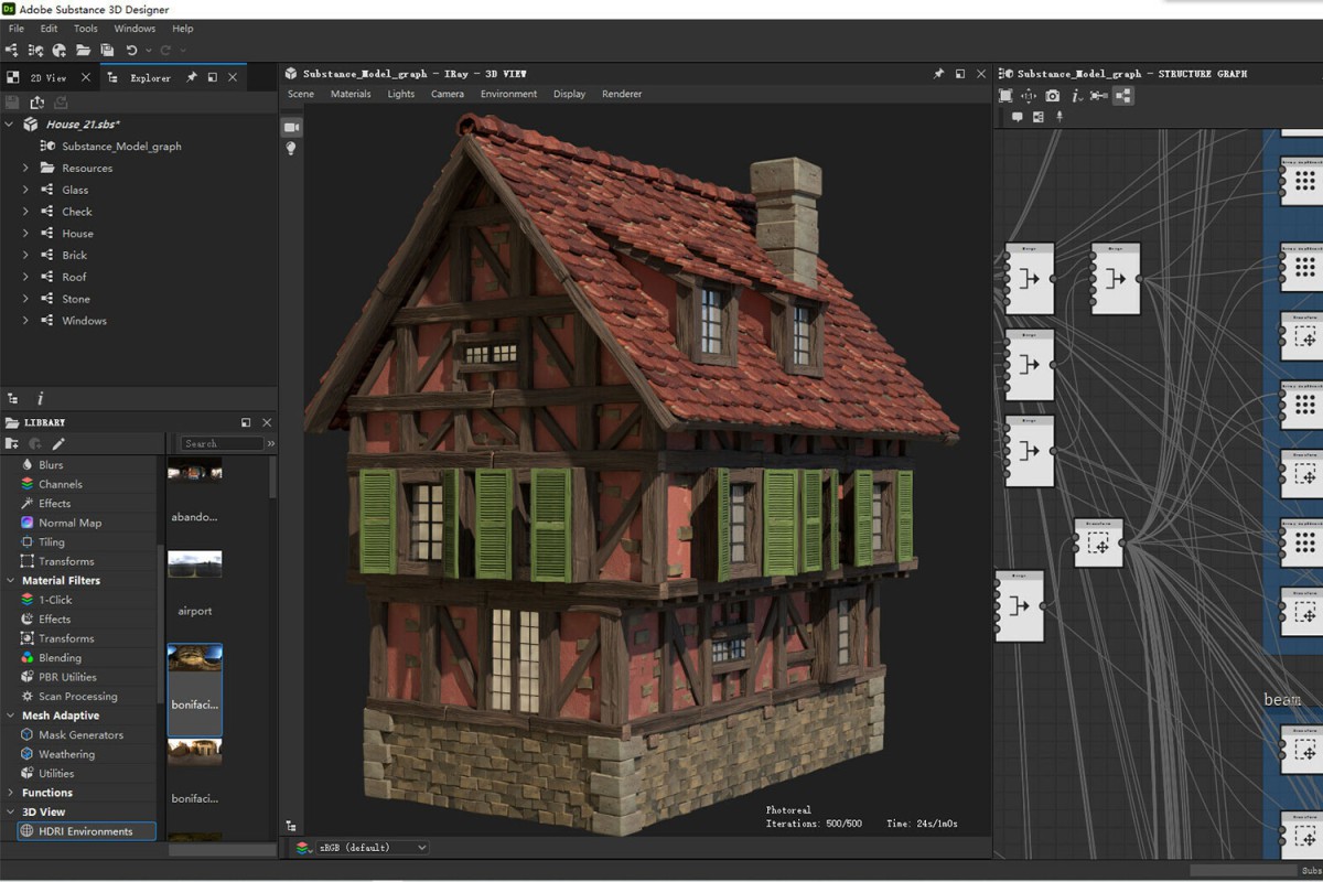 Adobe Substance 3D Designer v14.0.0 破解版 – 专业3D材质和纹理编辑软件