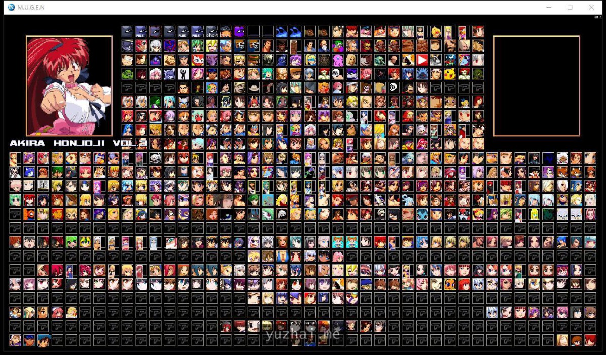 【魔改/日式ACT/动作】 MUGEN 全女格斗 2023 【H大乱斗】